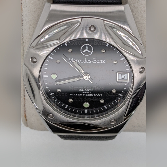Designer $500 Mercedes Benz Classic Car Wheel Rim Watch - Picture 2 of 13